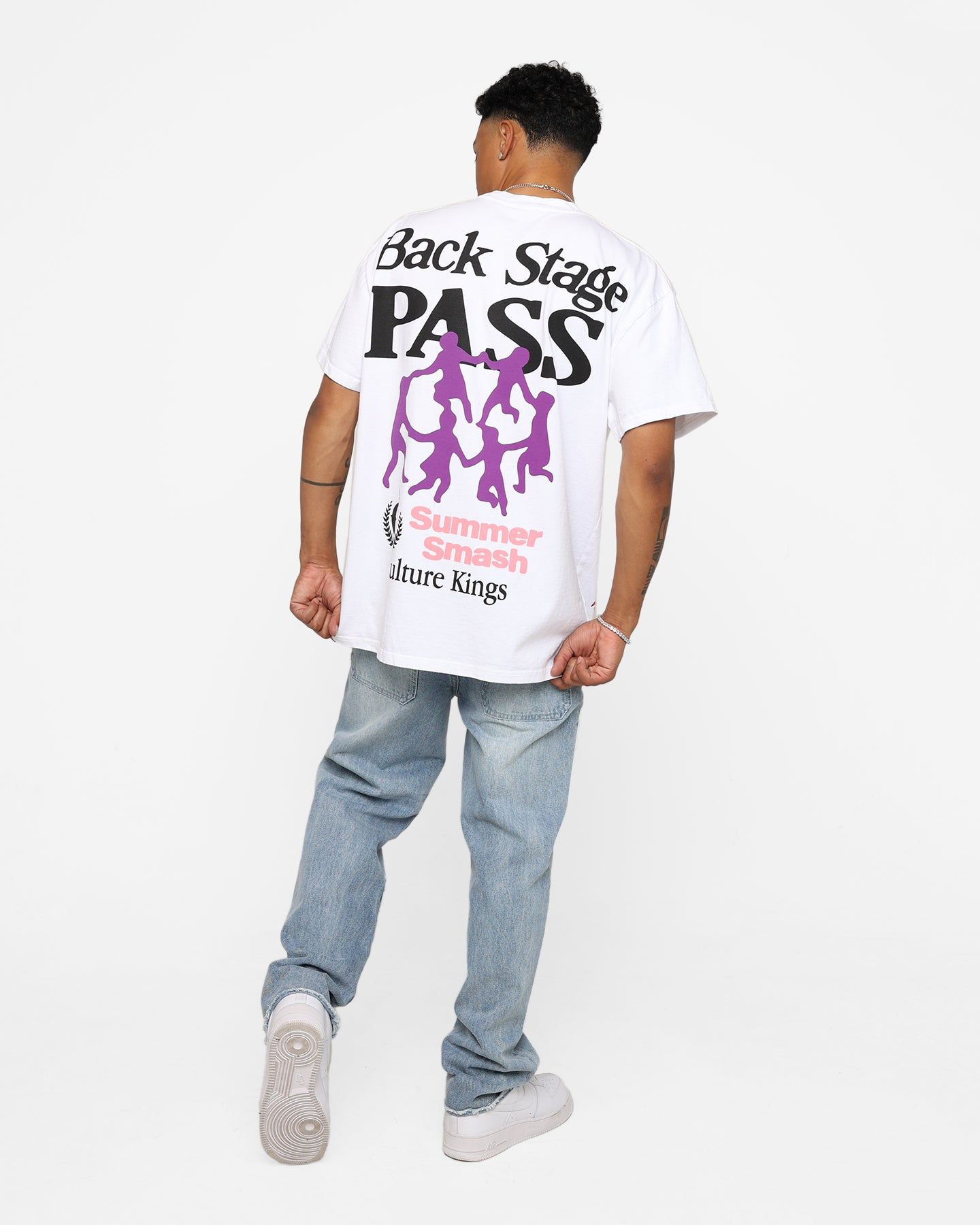 Summer Smash Multi T-Shirt White sold by Culture Kings product image thumbnail 3