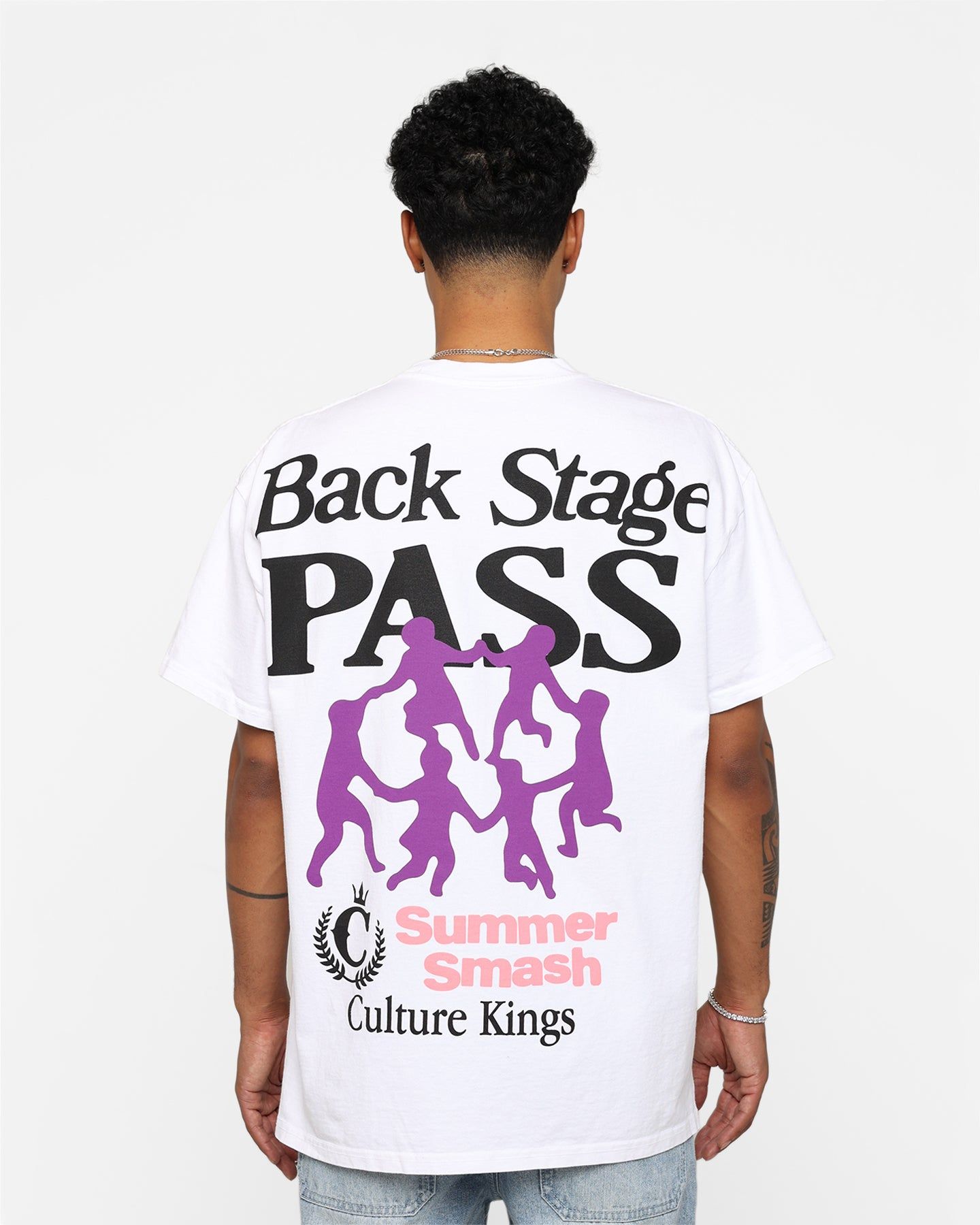 Summer Smash Multi T-Shirt White sold by Culture Kings product image thumbnail 5