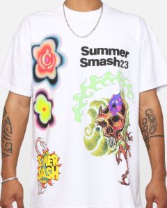 Summer Smash Multi T-Shirt White sold by Culture Kings