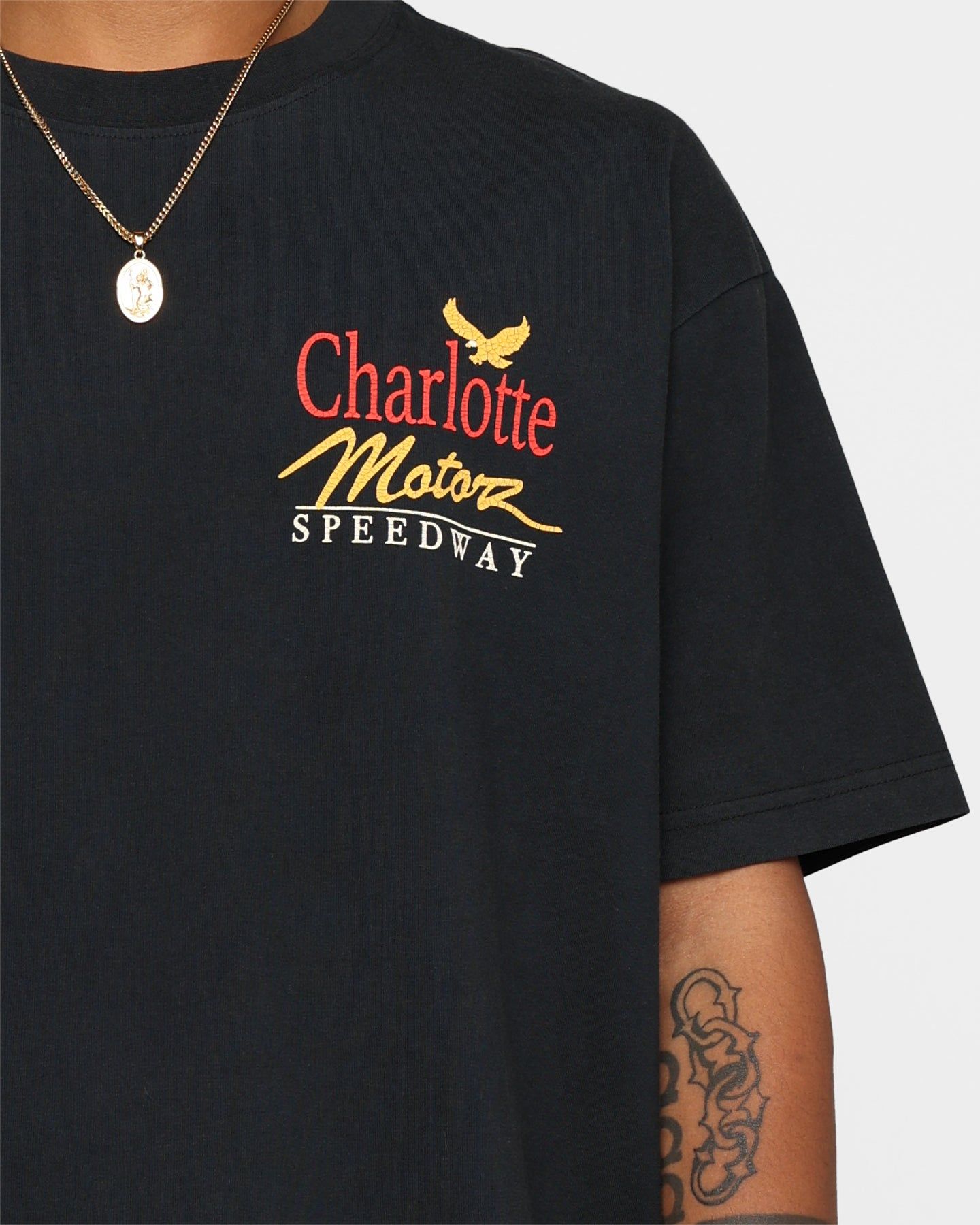 The New Establishment X Nascar CMS Racing Logo T-Shirt Washed Black sold by Culture Kings product image thumbnail 4