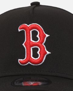 New Era Boston Red Sox 9FORTY A-Frame Snapback Black sold by Culture Kings