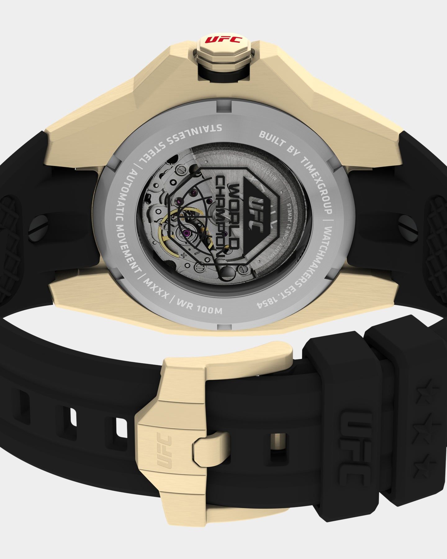 UFC Watches UFC Pro 45mm World Champion Edition Watch Gold/Black sold by Culture Kings product image thumbnail 3