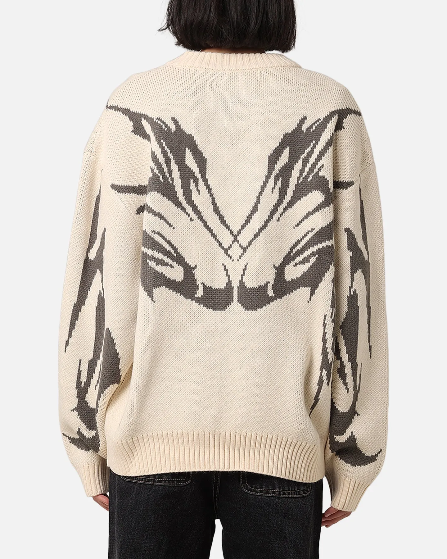 Loiter Cyber Knit Sweater Off White sold by Culture Kings product image thumbnail 3