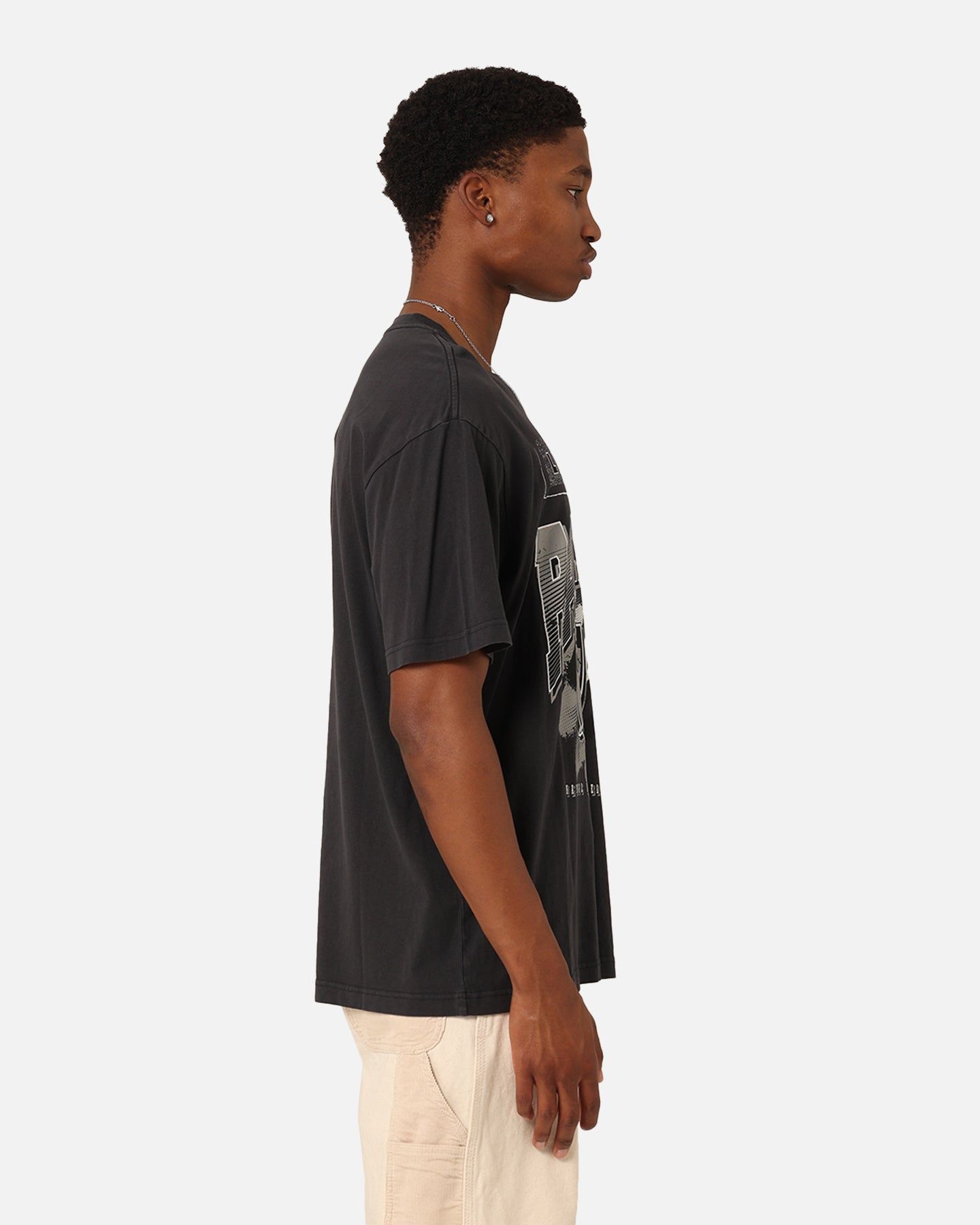 Mitchell & Ness Los Angeles Raiders Brush Off 2.0 T-Shirt Faded Black sold by Culture Kings product image thumbnail 5