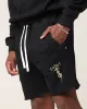 Saint Morta Daggers Sweat Shorts Black/Gold sold by Culture Kings