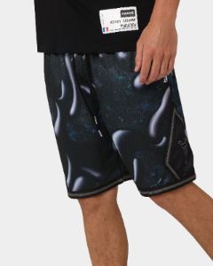 Carré X Kenny Scharf Darkness Of Paris Ball Shorts Black sold by Culture Kings