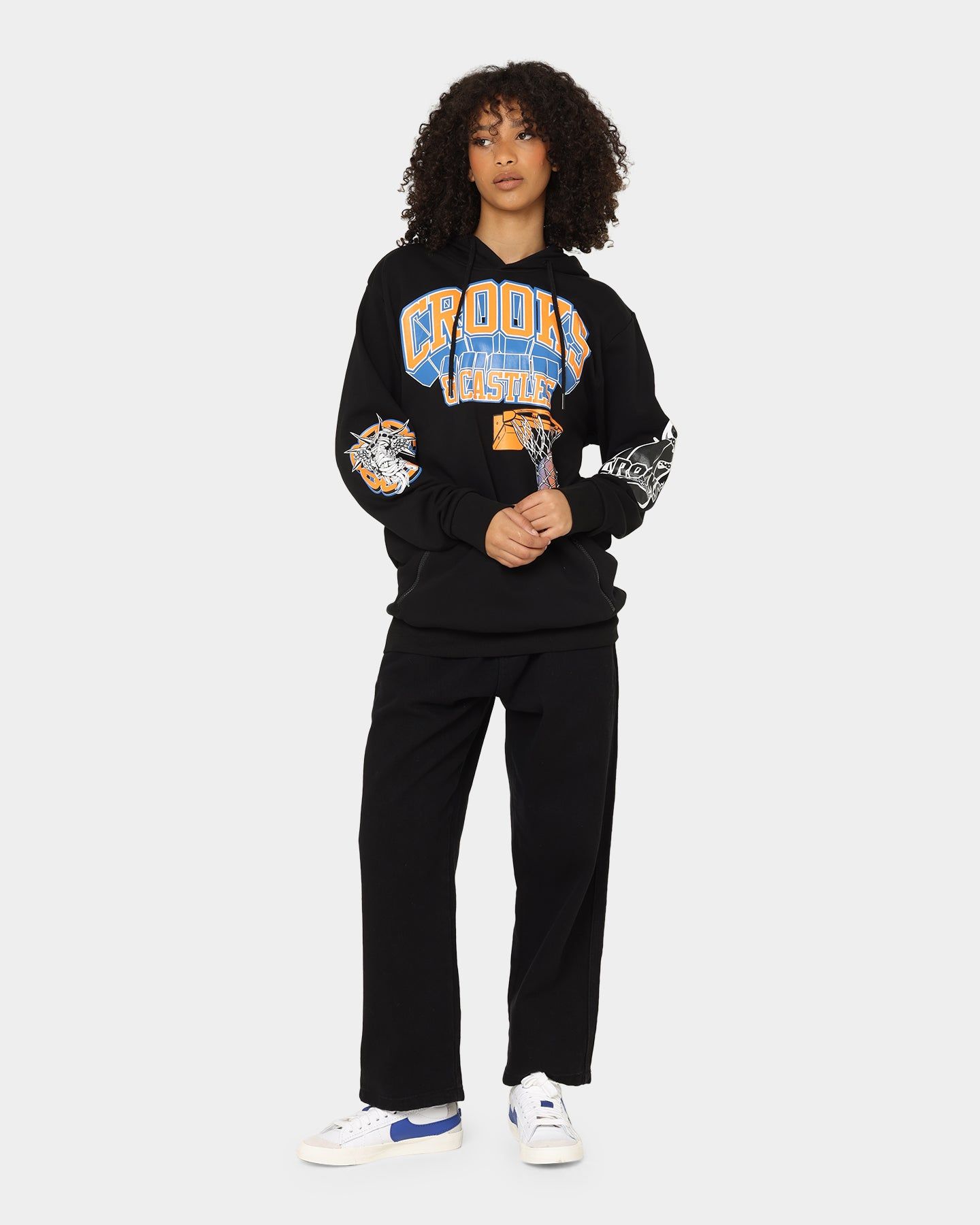 Crooks & Castles NY Hoodie Black sold by Culture Kings product image thumbnail 3