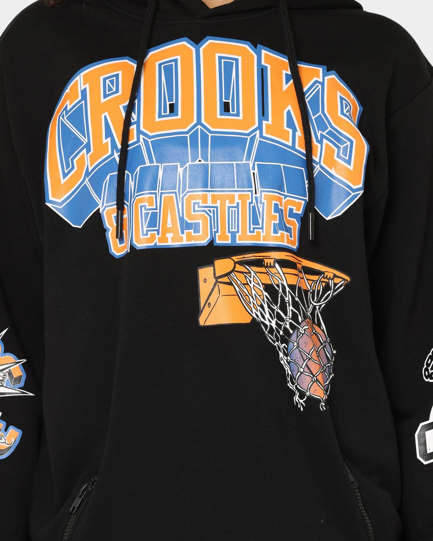 Crooks & Castles NY Hoodie Black sold by Culture Kings product image thumbnail 4