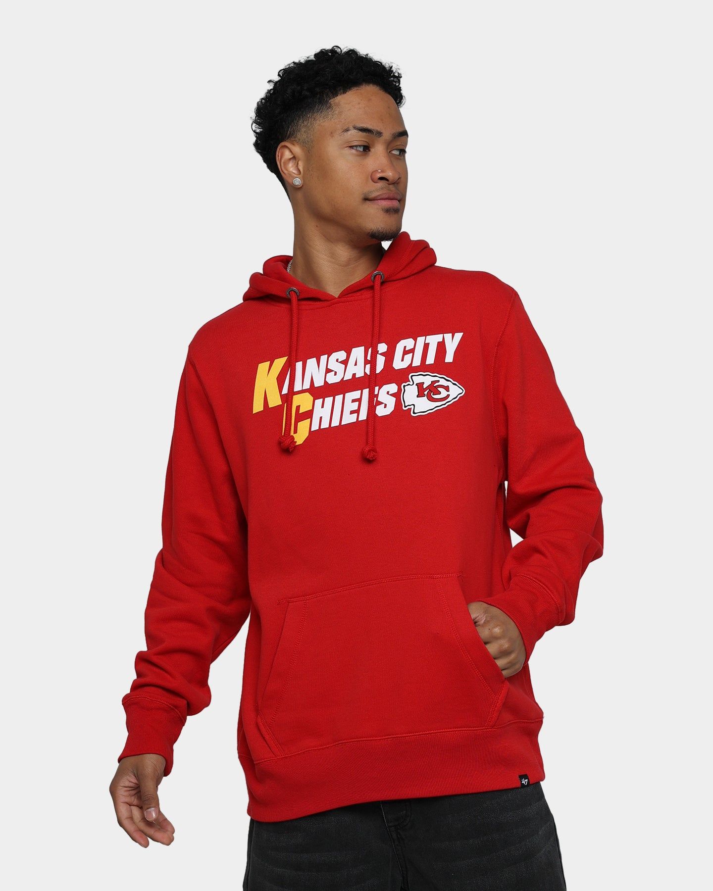 47 Brand Kansas City Chiefs Regional Headline Hoodie Red sold by Culture Kings