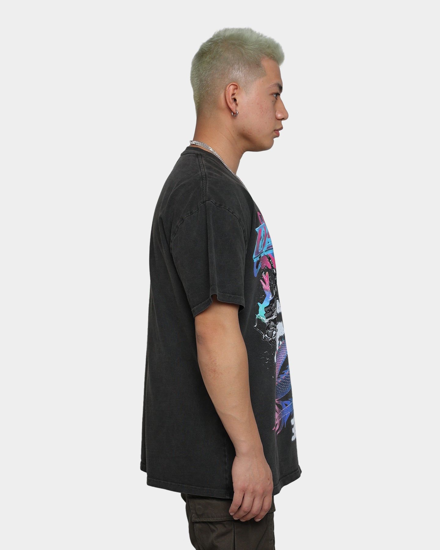 Loiter Dynasty Ultra Premium Vintage T-Shirt Black Wash sold by Culture Kings product image thumbnail 5