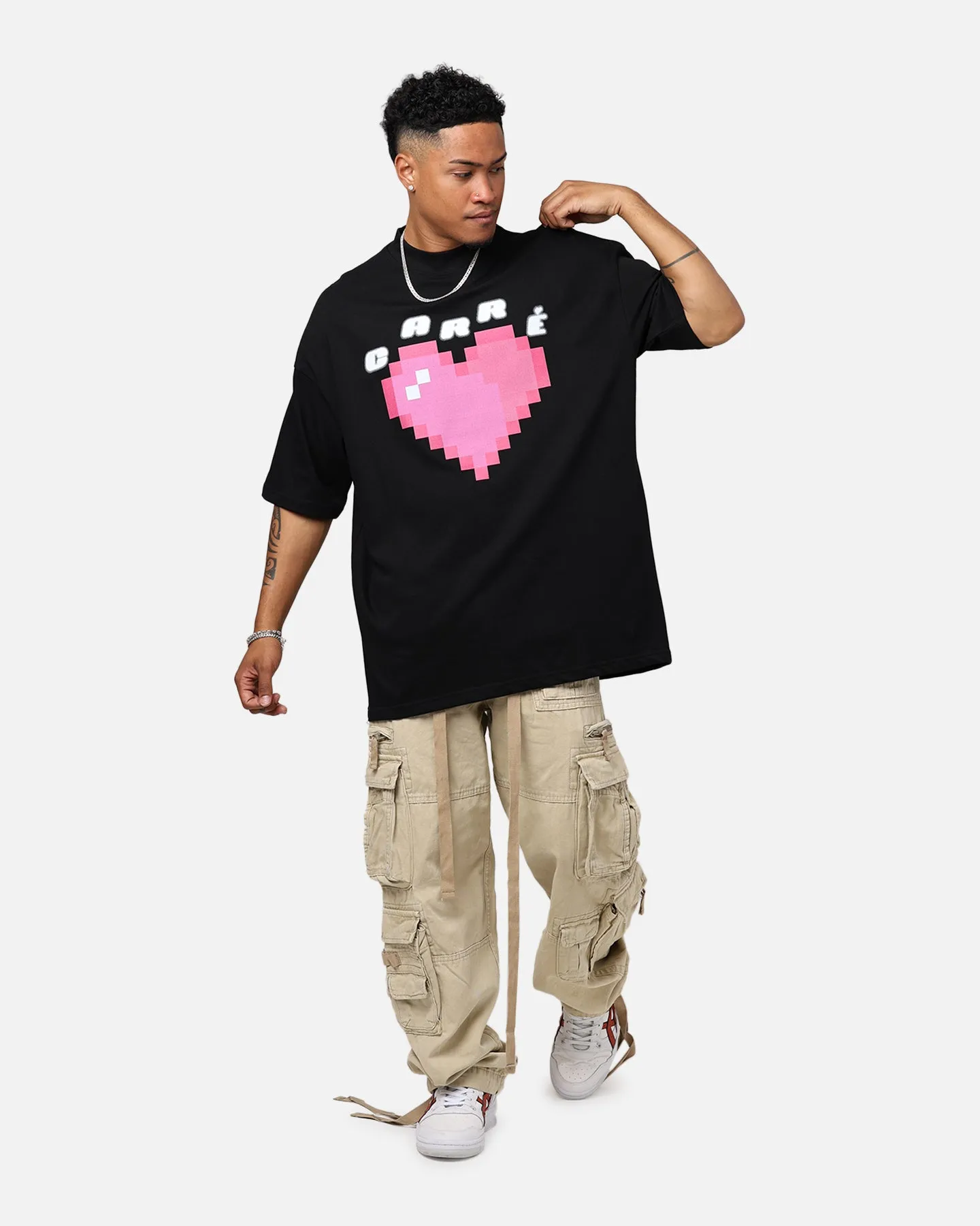 Carre Digi Mock T-Shirt Black sold by Culture Kings product image thumbnail 3