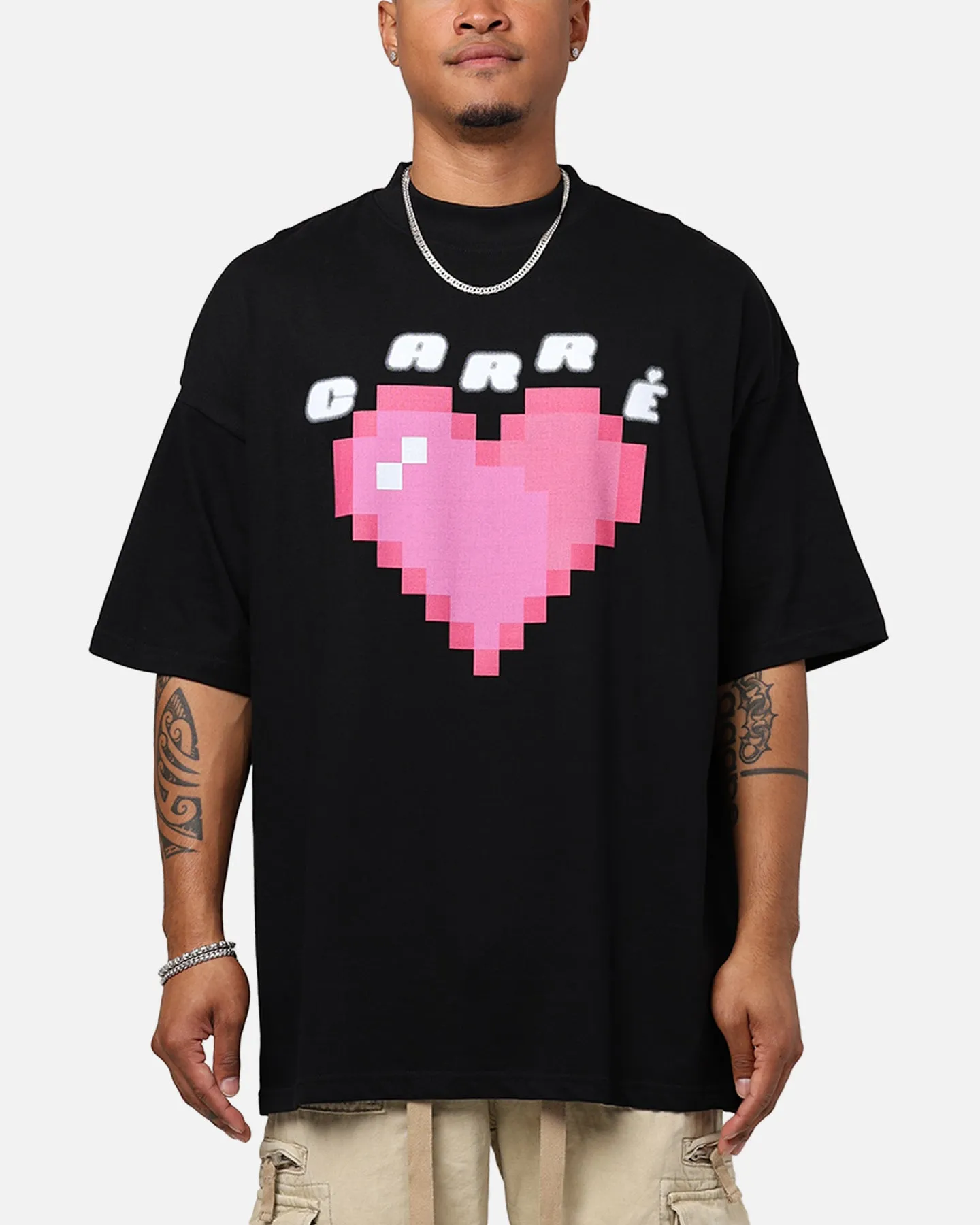 Carre Digi Mock T-Shirt Black sold by Culture Kings