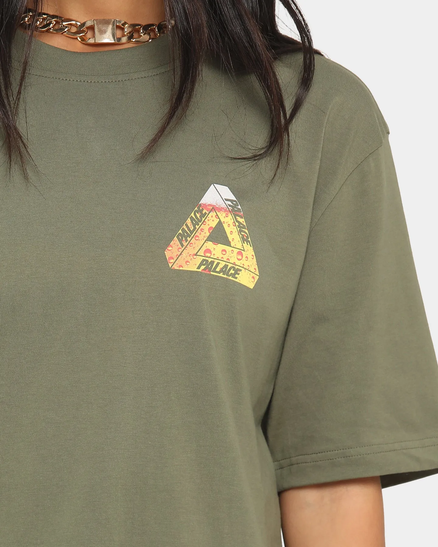 Palace Tri-Lager T-Shirt Olive sold by Culture Kings product image thumbnail 4