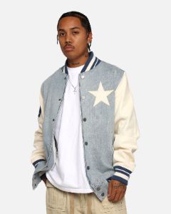 Pro Standard Dallas Cowboys Varsity Denim Jacket Denim/Linen sold by Culture Kings