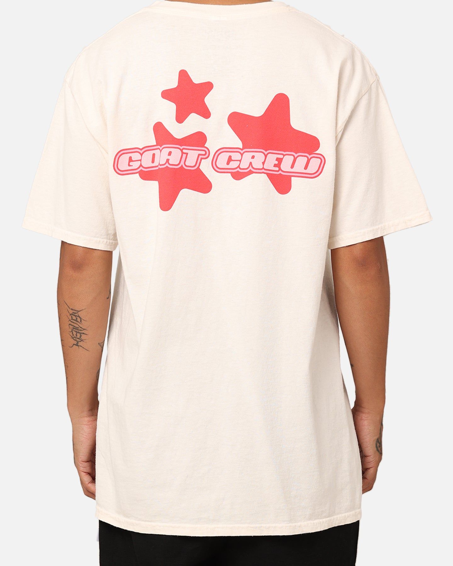 Goat Crew Y2K Twins T-Shirt Off White sold by Culture Kings product image thumbnail 5