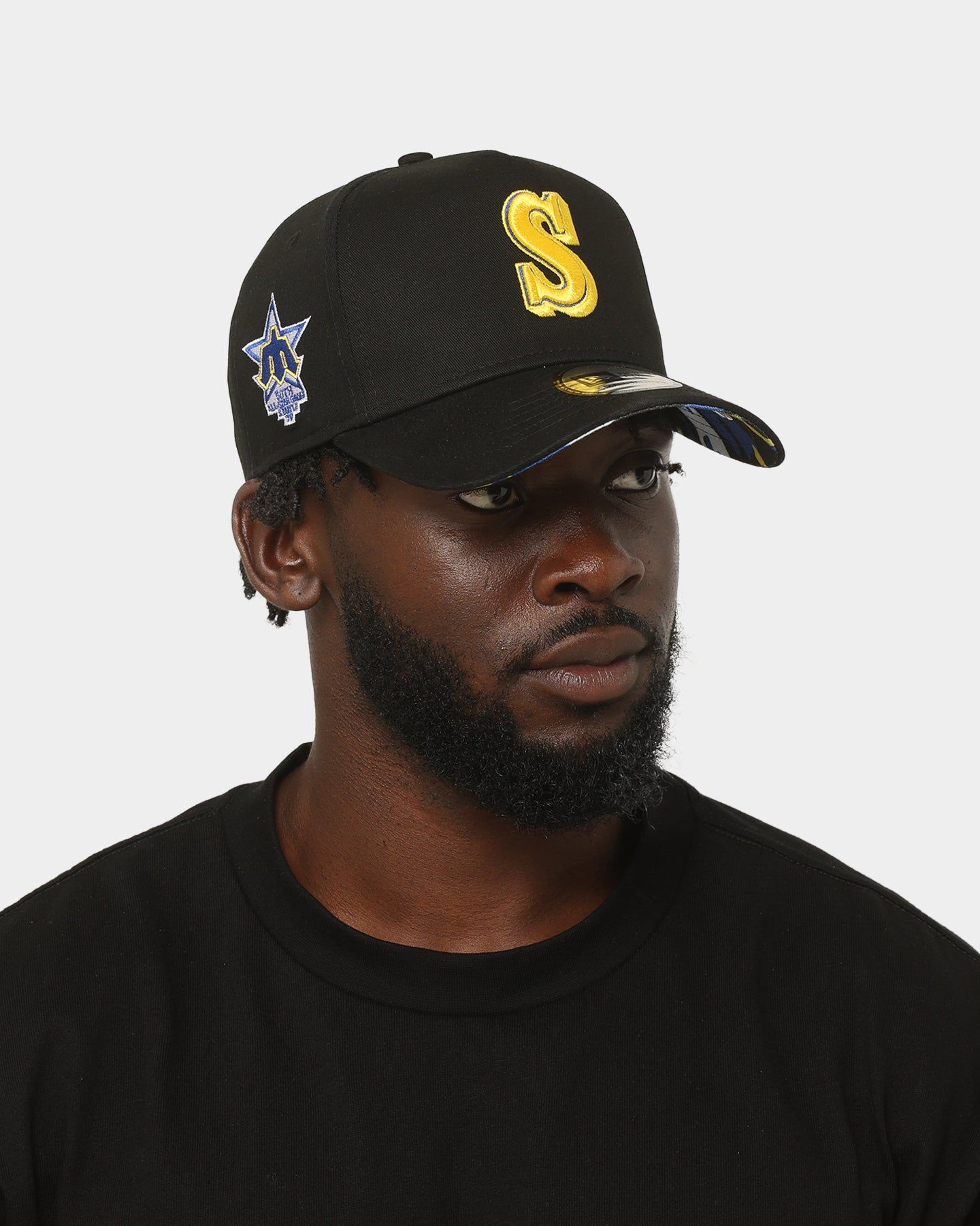 New Era Seattle Mariners 'Camo Underbrim' 9FORTY K-Frame Snapback Black sold by Culture Kings product image thumbnail 2