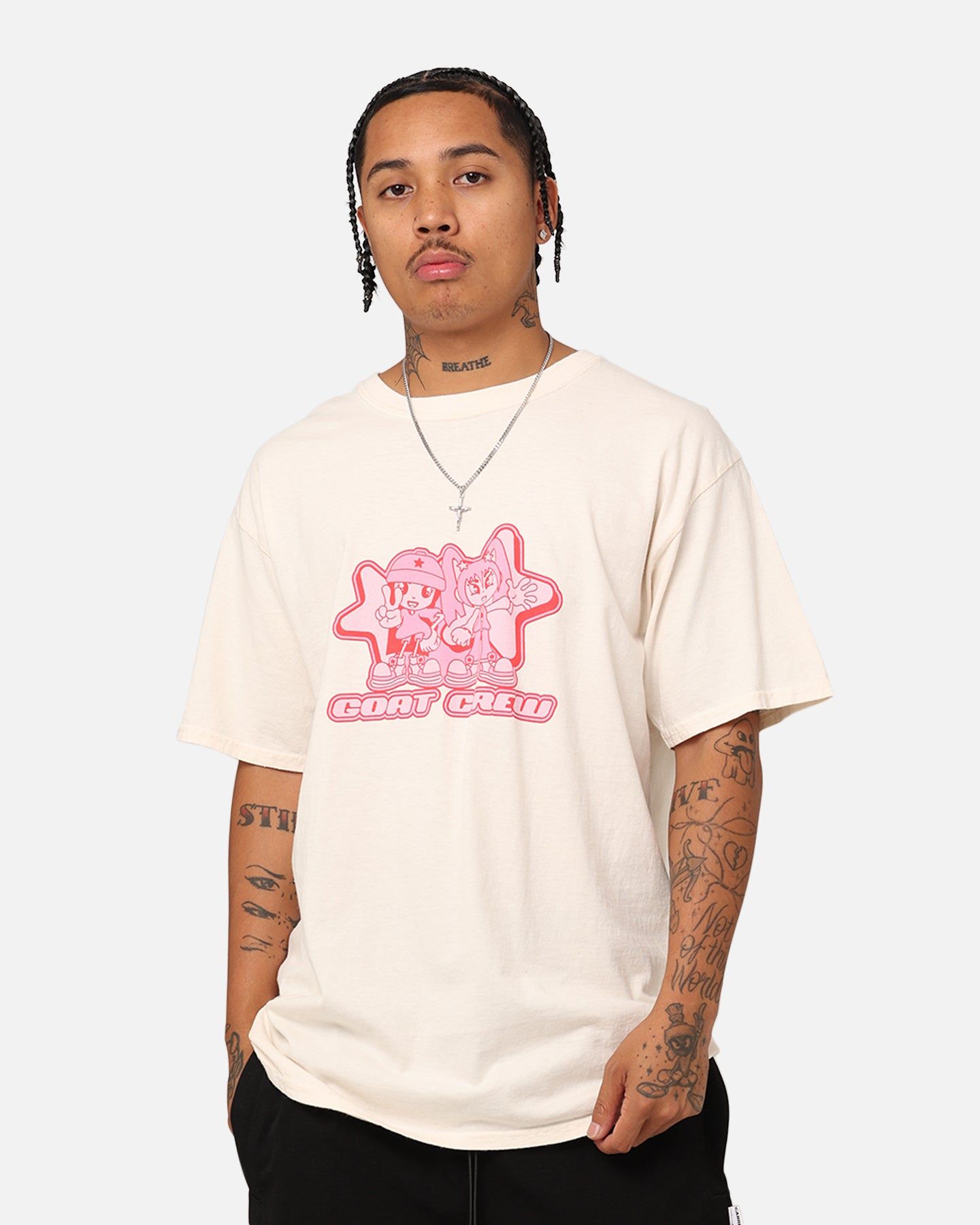Goat Crew Y2K Twins T-Shirt Off White sold by Culture Kings