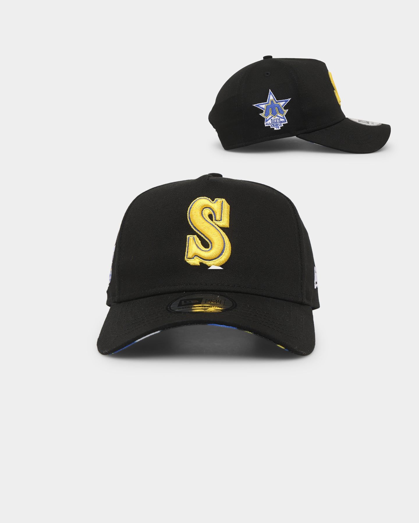 New Era Seattle Mariners 'Camo Underbrim' 9FORTY K-Frame Snapback Black sold by Culture Kings
