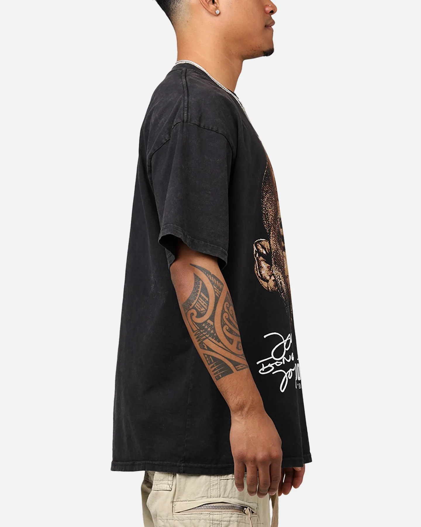 UFC By Goat Crew Jon Jones Big Face Vintage T-Shirt Black Wash sold by Culture Kings product image thumbnail 4