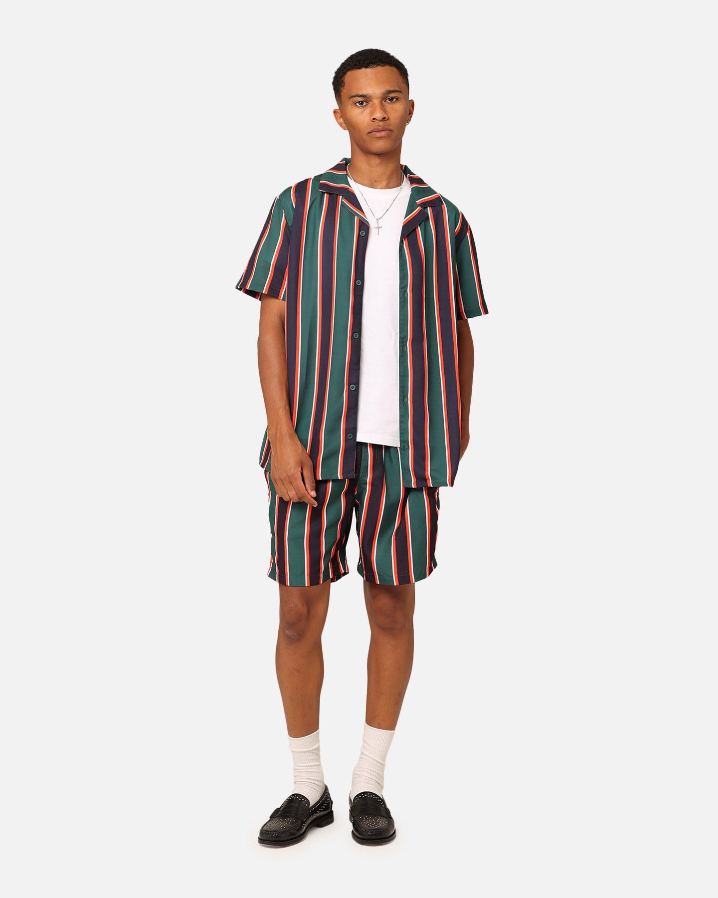 XXIII Steven Stripe Button Up Shirt Multi/Black sold by Culture Kings product image thumbnail 2