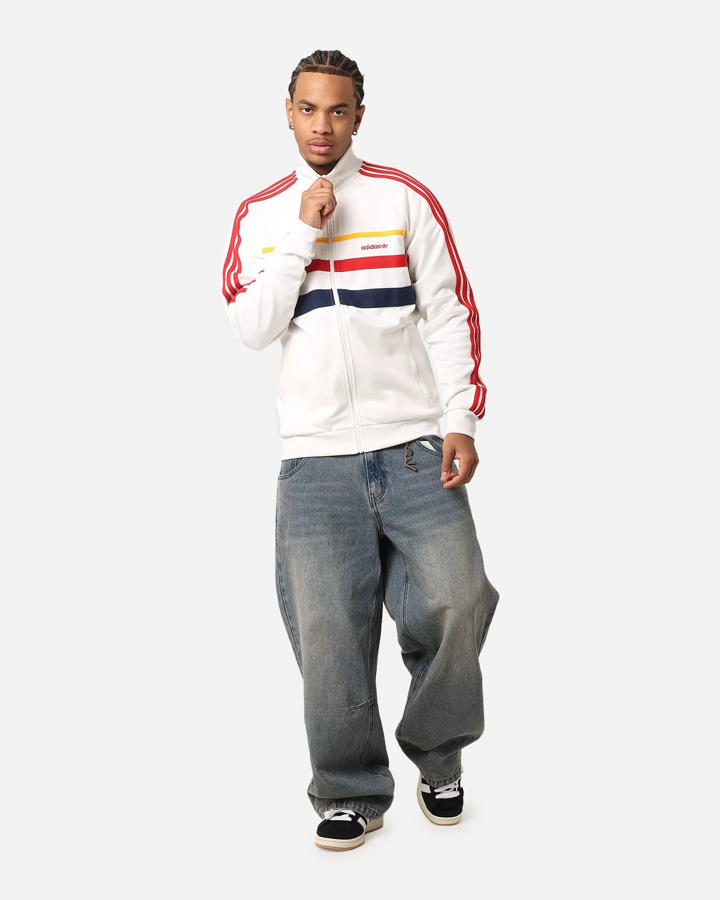 Adidas First Track Jacket Cloud White sold by Culture Kings product image thumbnail 2