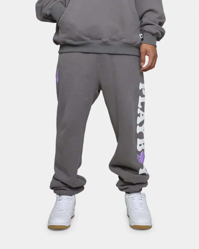 Playboy By CK Wordmark Trackpants Grey sold by Culture Kings