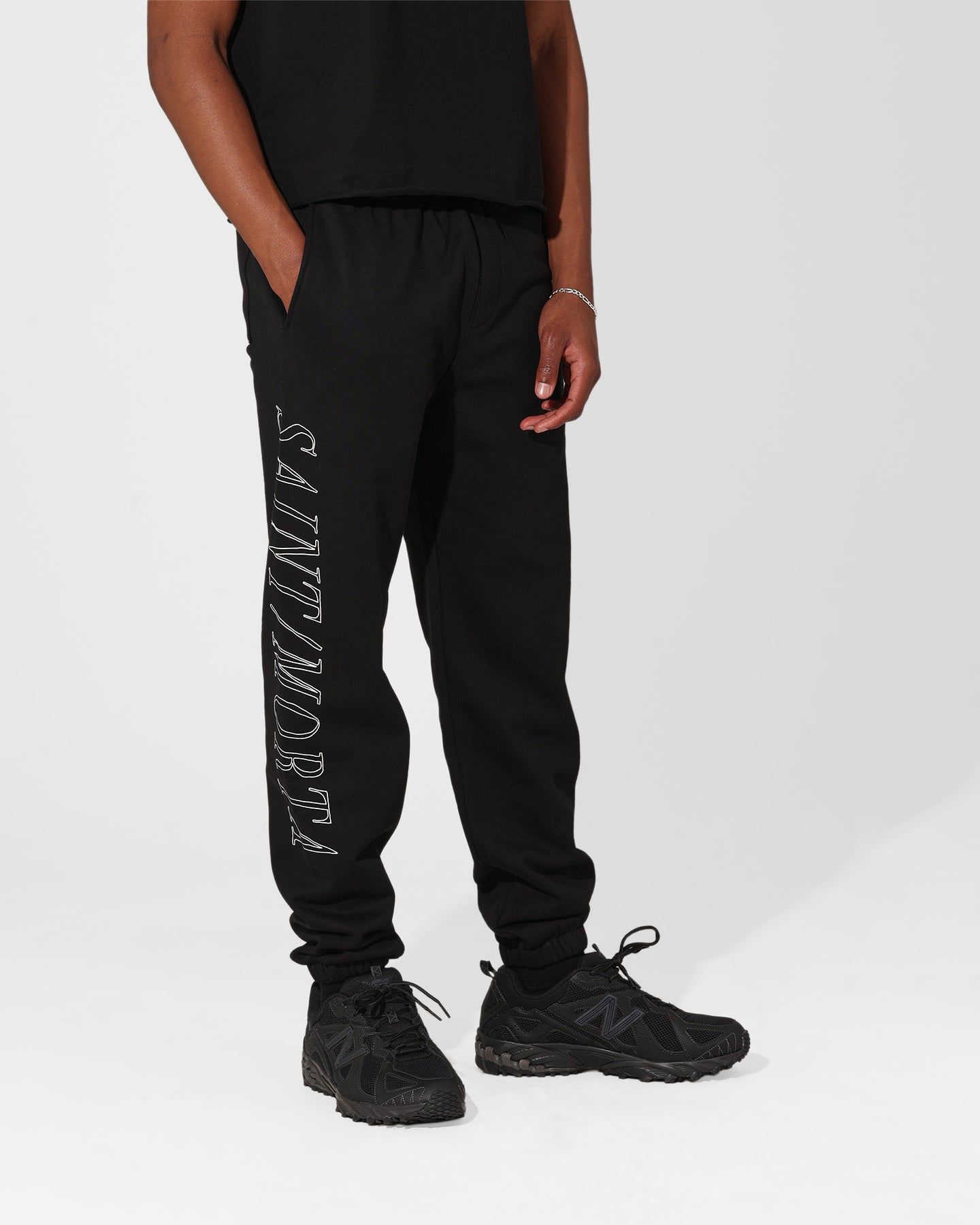 Saint Morta Origins Sweatpants Black sold by Culture Kings product image thumbnail 5