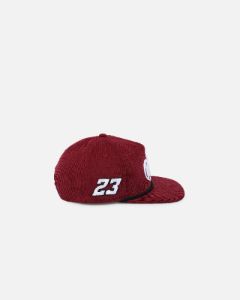 New Era Dr Pepper 'Nascar Sponsor Golfer Collection' Corduroy Golfer Snapback Cardinal sold by Culture Kings
