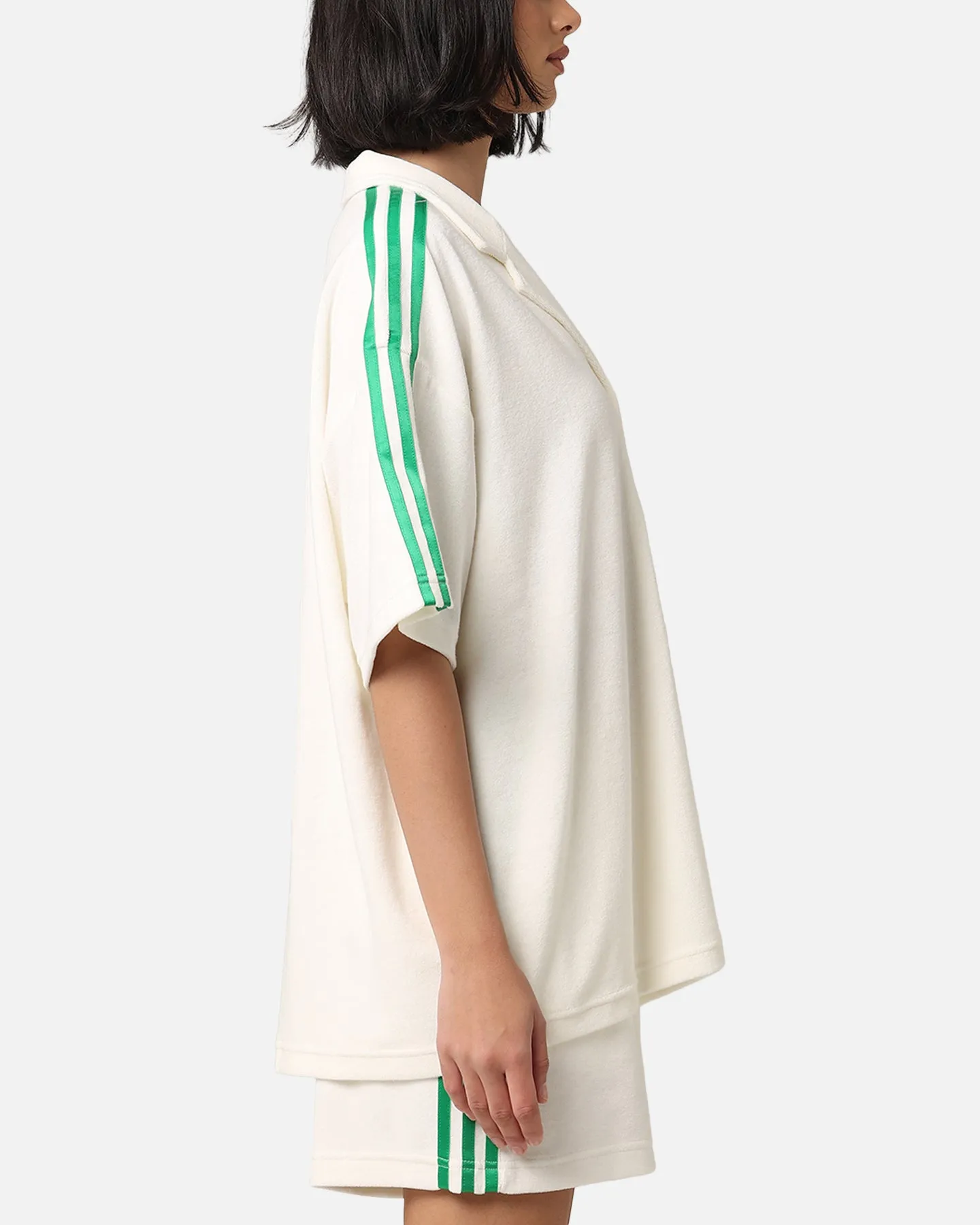 Adidas Women's Resort Shirt Off White sold by Culture Kings product image thumbnail 4