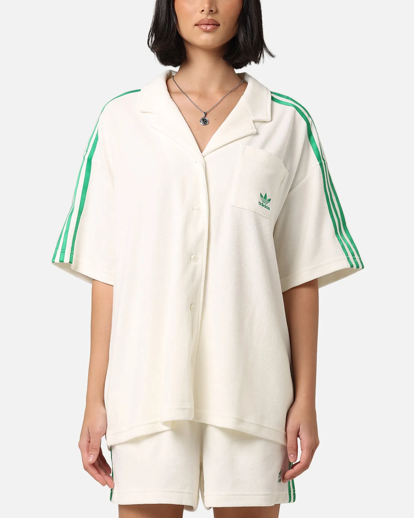 Adidas Women's Resort Shirt Off White sold by Culture Kings