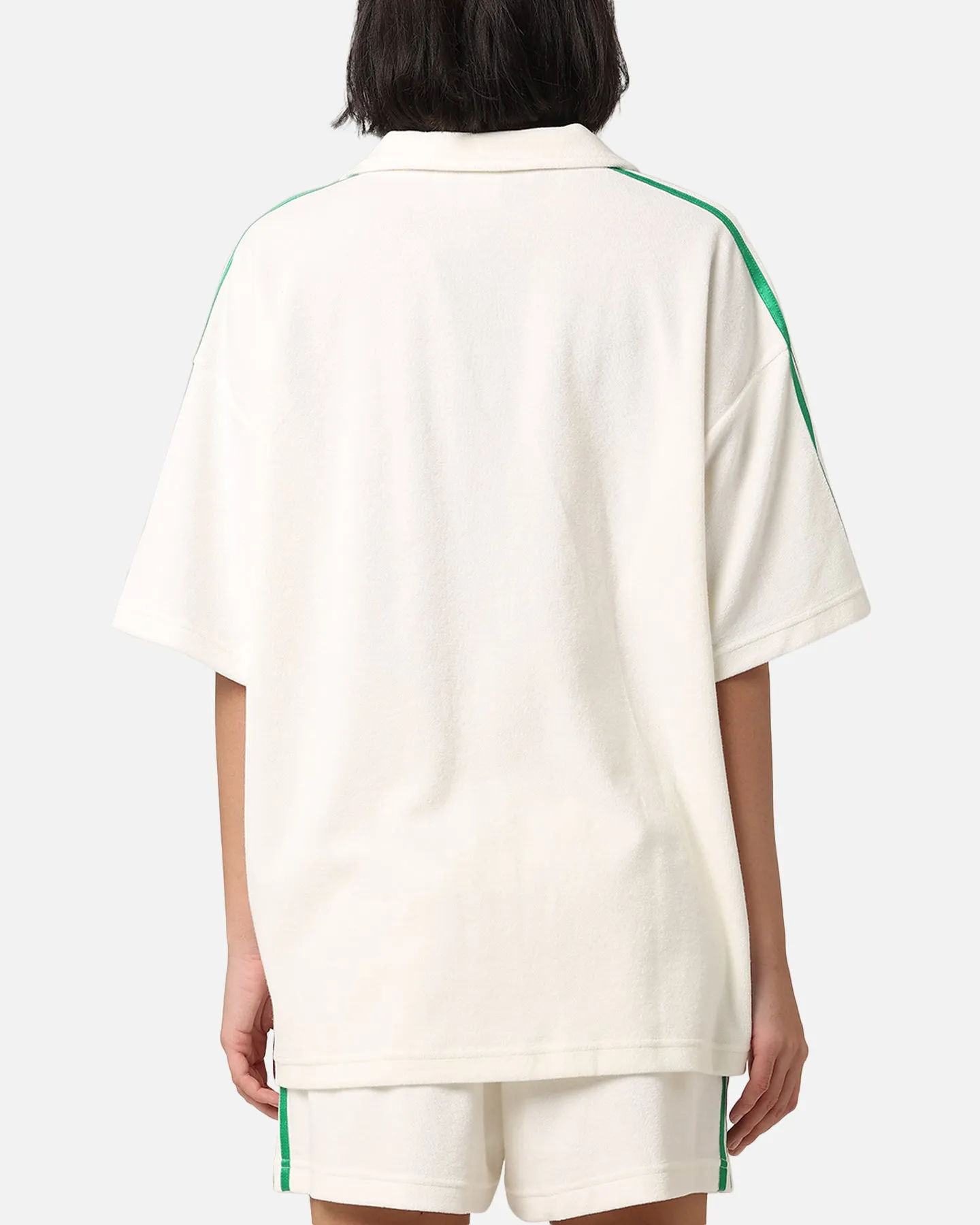 Adidas Women's Resort Shirt Off White sold by Culture Kings product image thumbnail 3