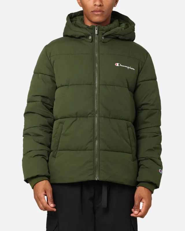 Champion Rochester Athletic Puffer Jacket Young Night sold by Culture Kings