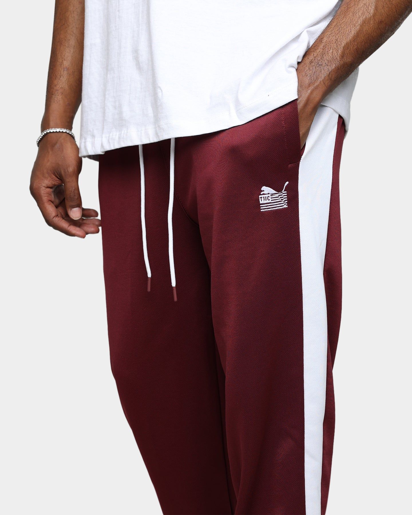 Puma X TMC Hussle T7 Pants Burgundy sold by Culture Kings product image thumbnail 6