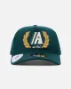 New Era Houston Astros 'Heritage Golf' Pre-Curved Golfer Snapback Cilantro Green sold by Culture Kings