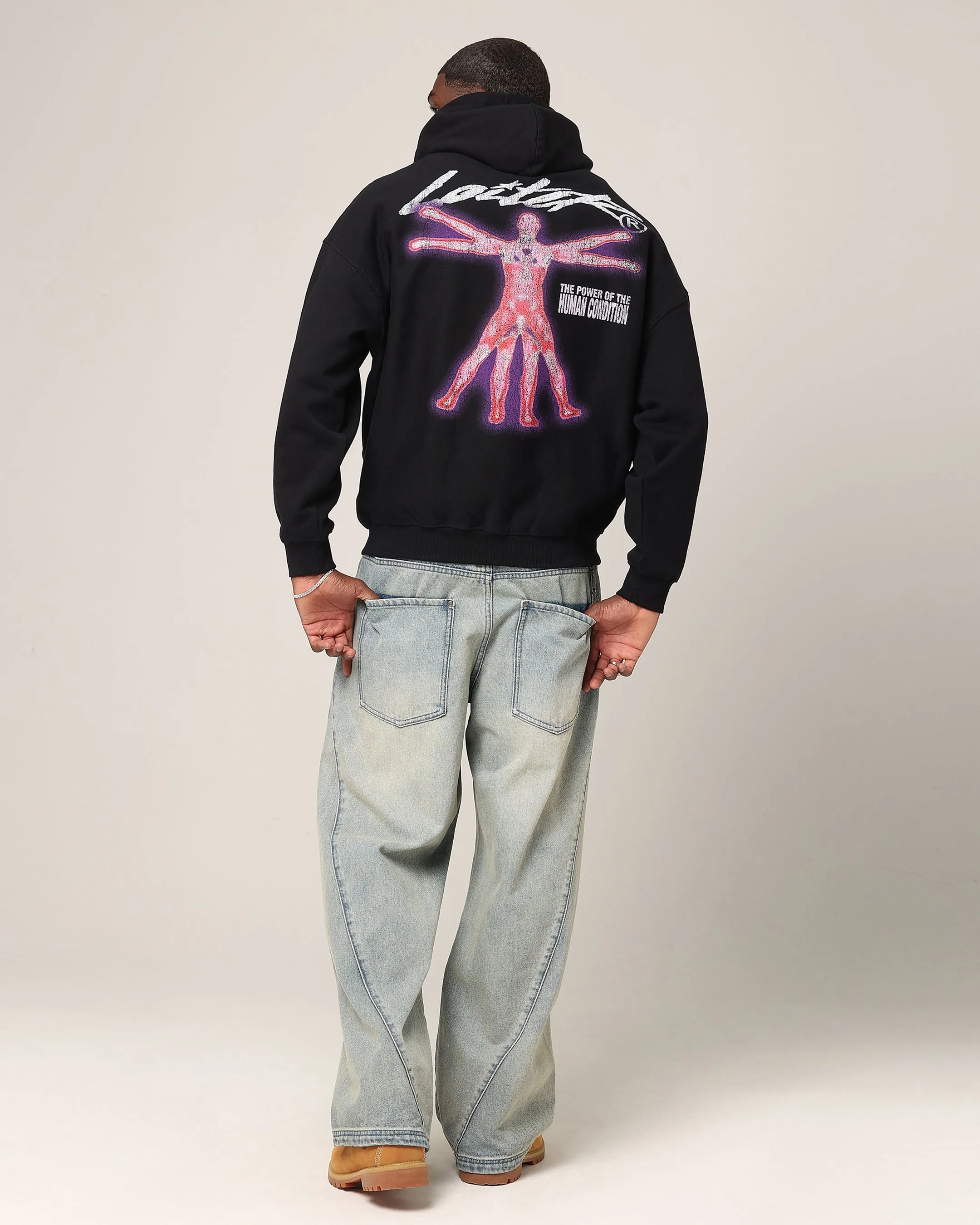 Loiter Human Condition Hoodie Black sold by Culture Kings product image thumbnail 3