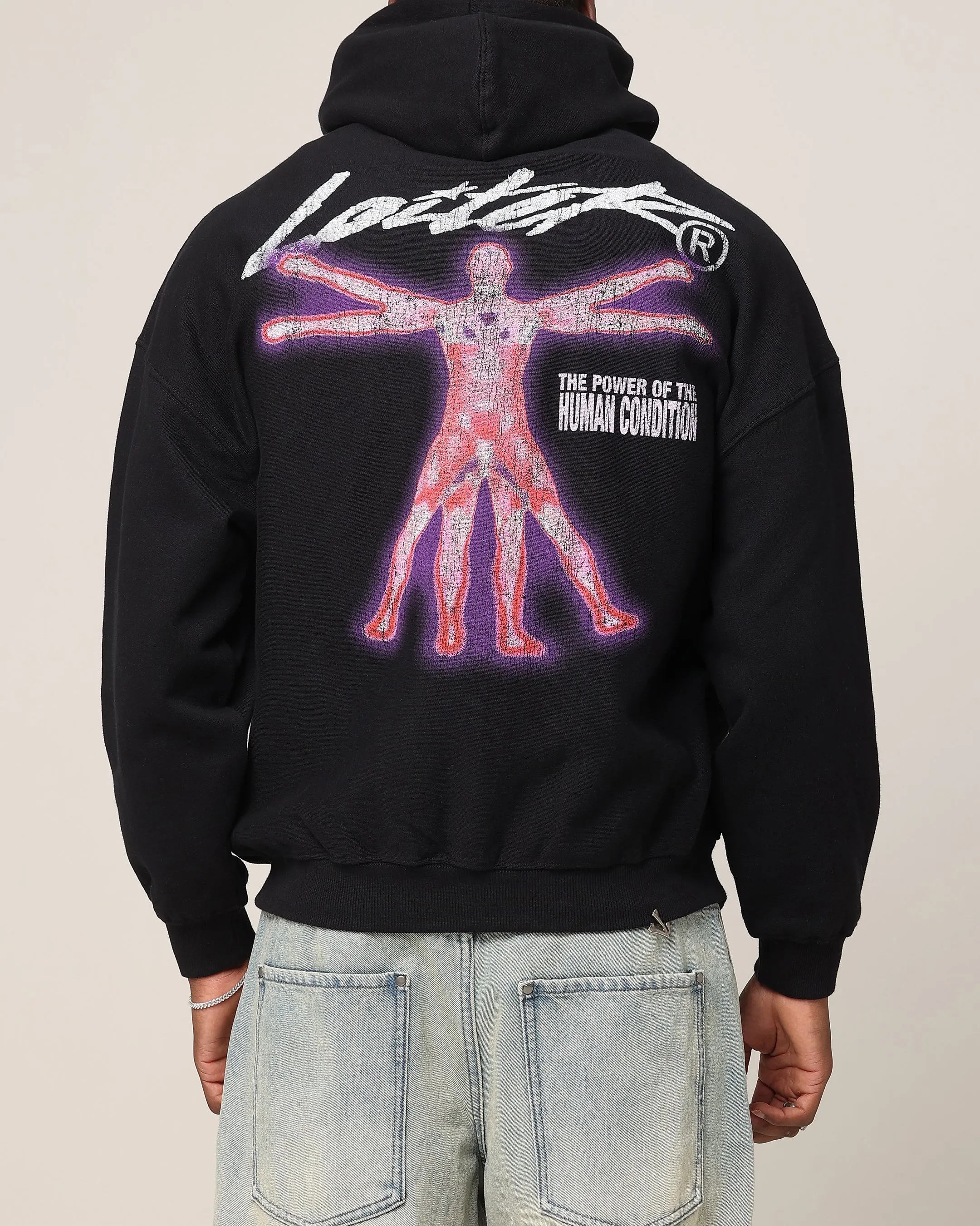 Loiter Human Condition Hoodie Black sold by Culture Kings