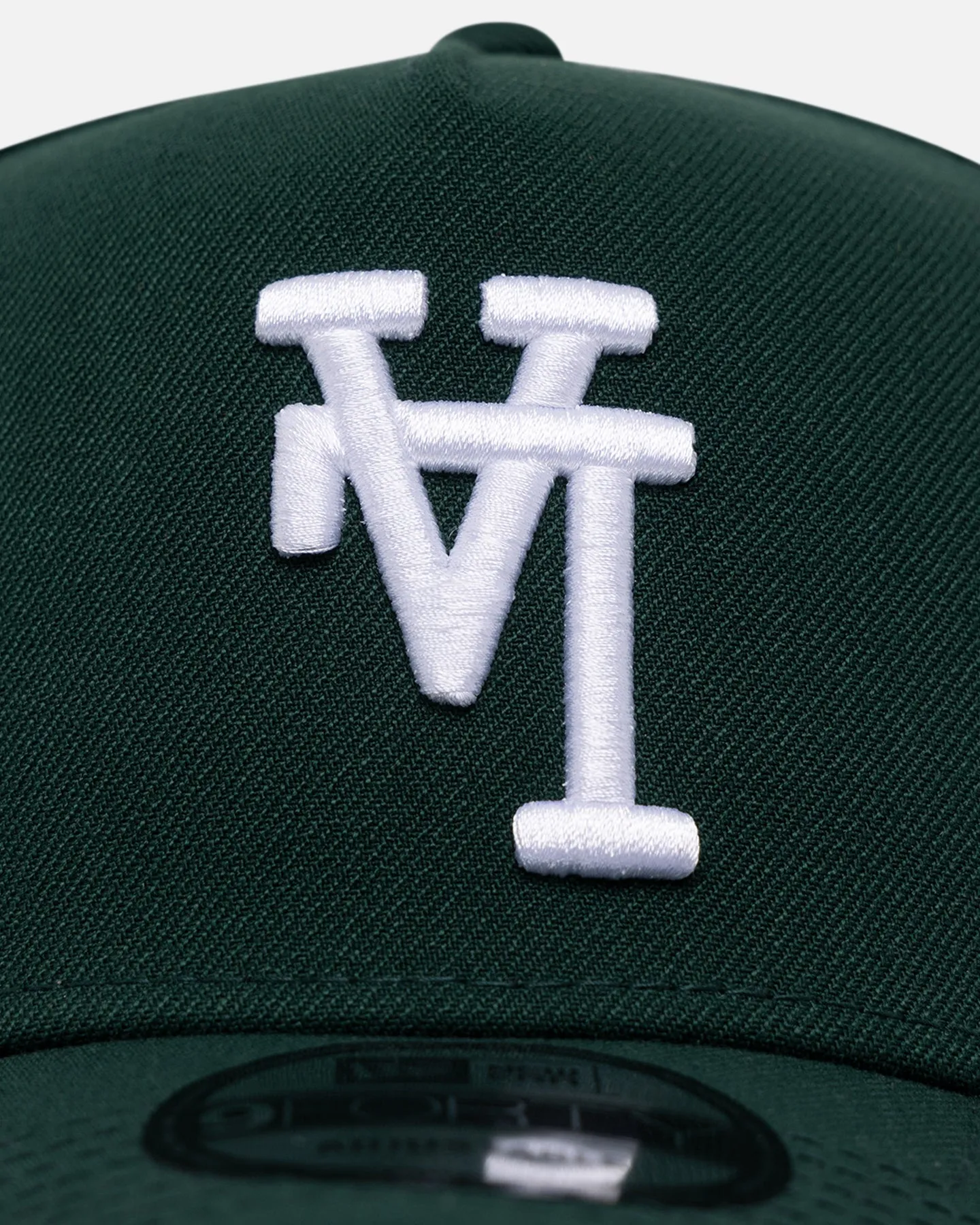 New Era Los Angeles Dodgers 'Upside Down LA Logo' 9FORTY A-Frame Snapback Dark Green sold by Culture Kings product image thumbnail 5