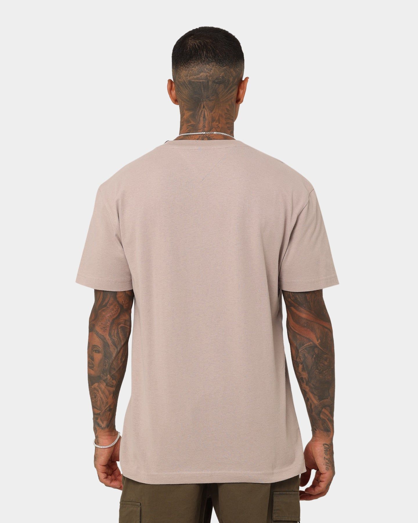 Tommy Jeans TJM Classic Small Varsity T-Shirt Brandons Stone sold by Culture Kings product image thumbnail 4