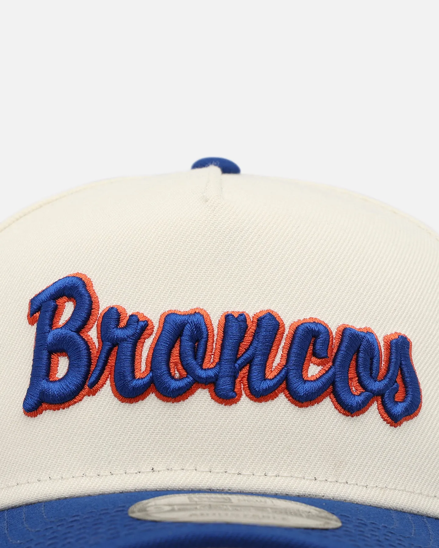 New Era Boise State Broncos 'Boise State University' 9FORTY Two Toned A-Frame Snapback Chrome/OTC sold by Culture Kings product image thumbnail 5