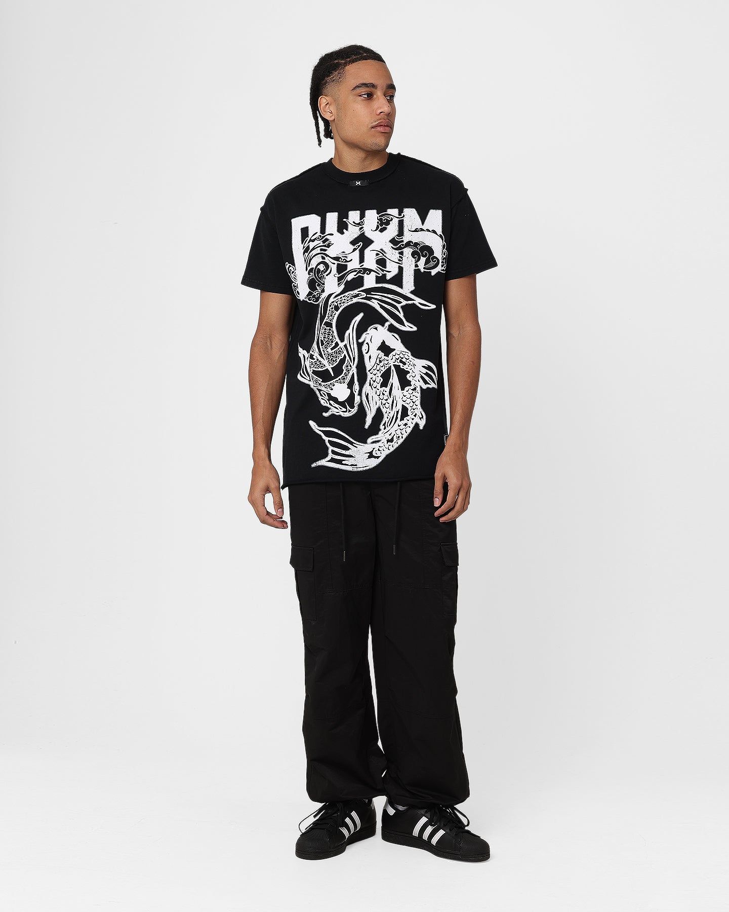 DXXMLIFE Koizen Oversized Vintage T-Shirt Vintage Black sold by Culture Kings product image thumbnail 2