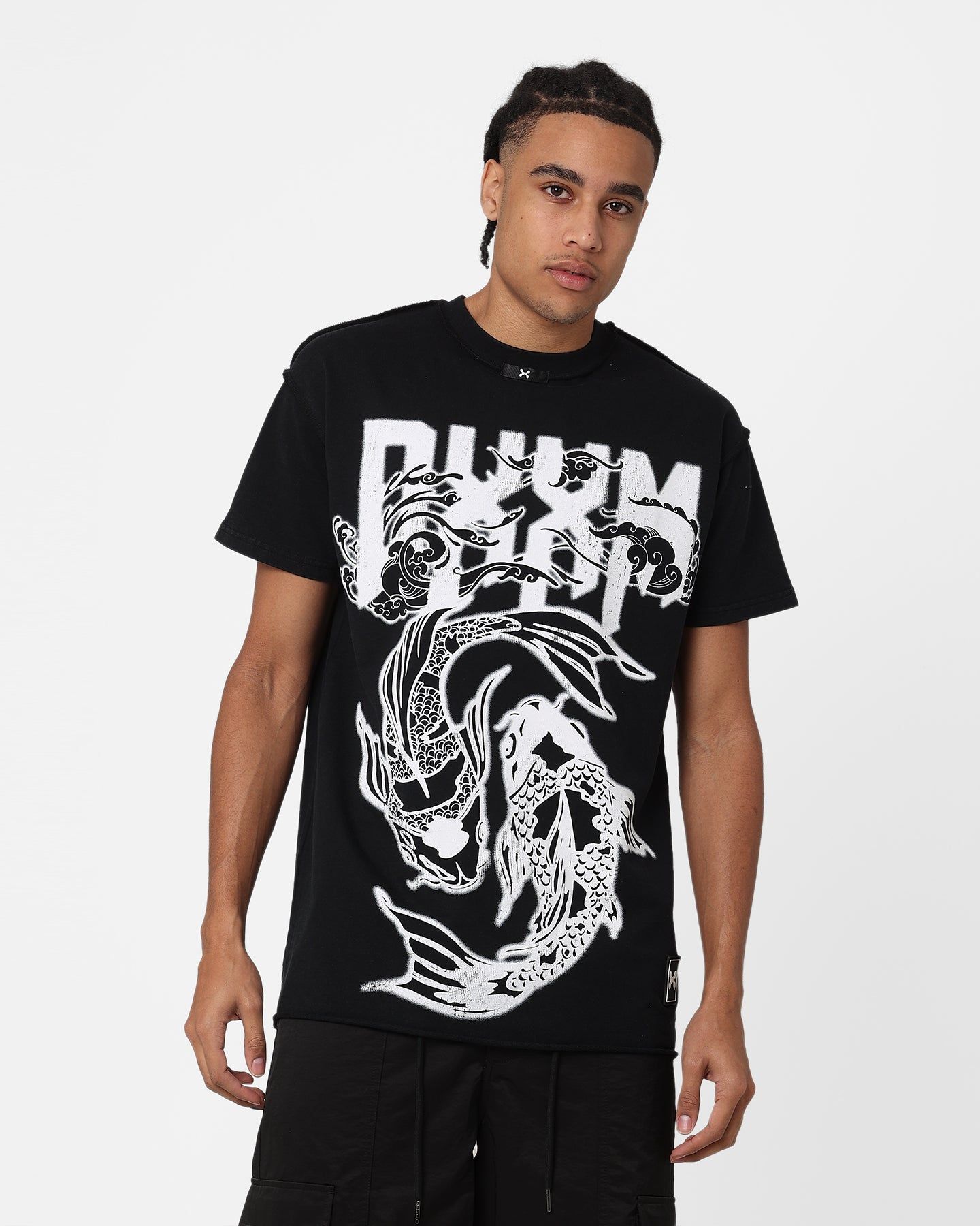 DXXMLIFE Koizen Oversized Vintage T-Shirt Vintage Black sold by Culture Kings
