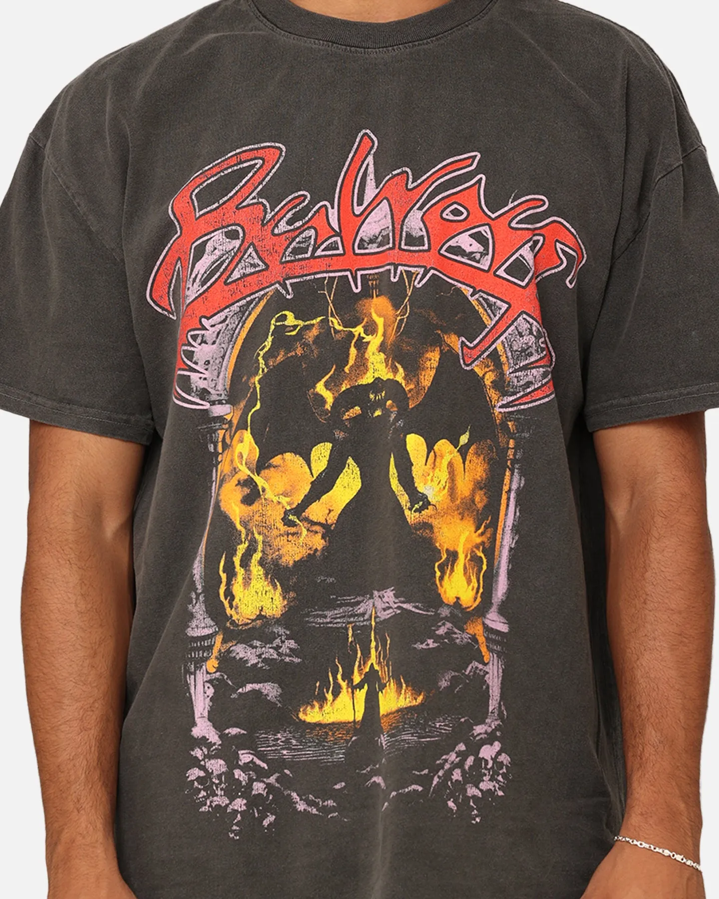 American Thrift X Lord Of The Rings Balrog Heavyweight T-Shirt Black Wash sold by Culture Kings product image thumbnail 4