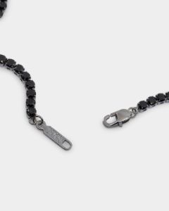 NXS 3mm Tennis Chain Iced Black sold by Culture Kings