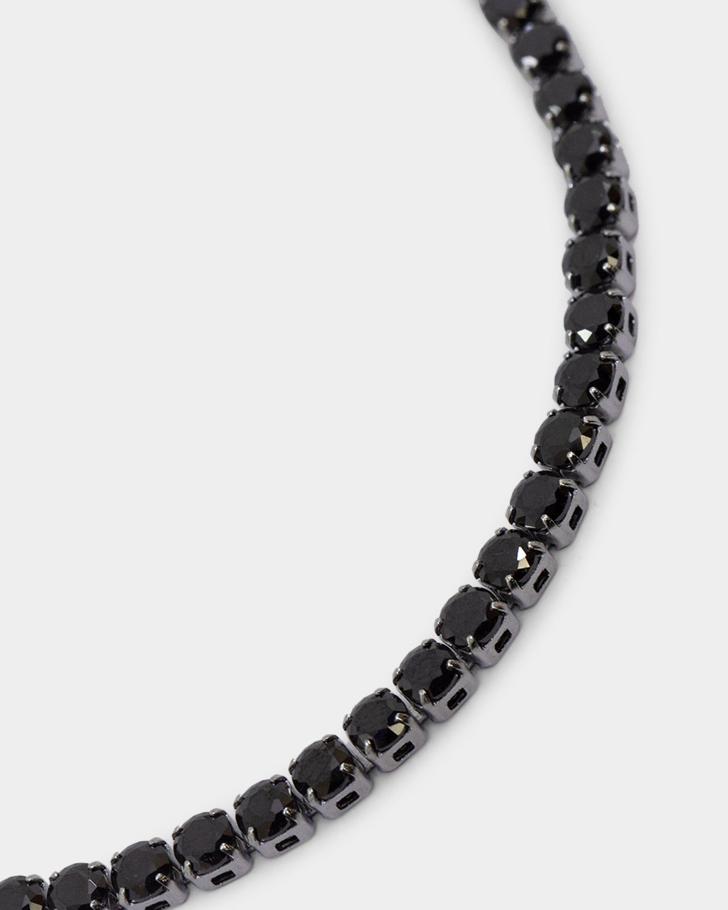 NXS 3mm Tennis Chain Iced Black sold by Culture Kings product image thumbnail 4