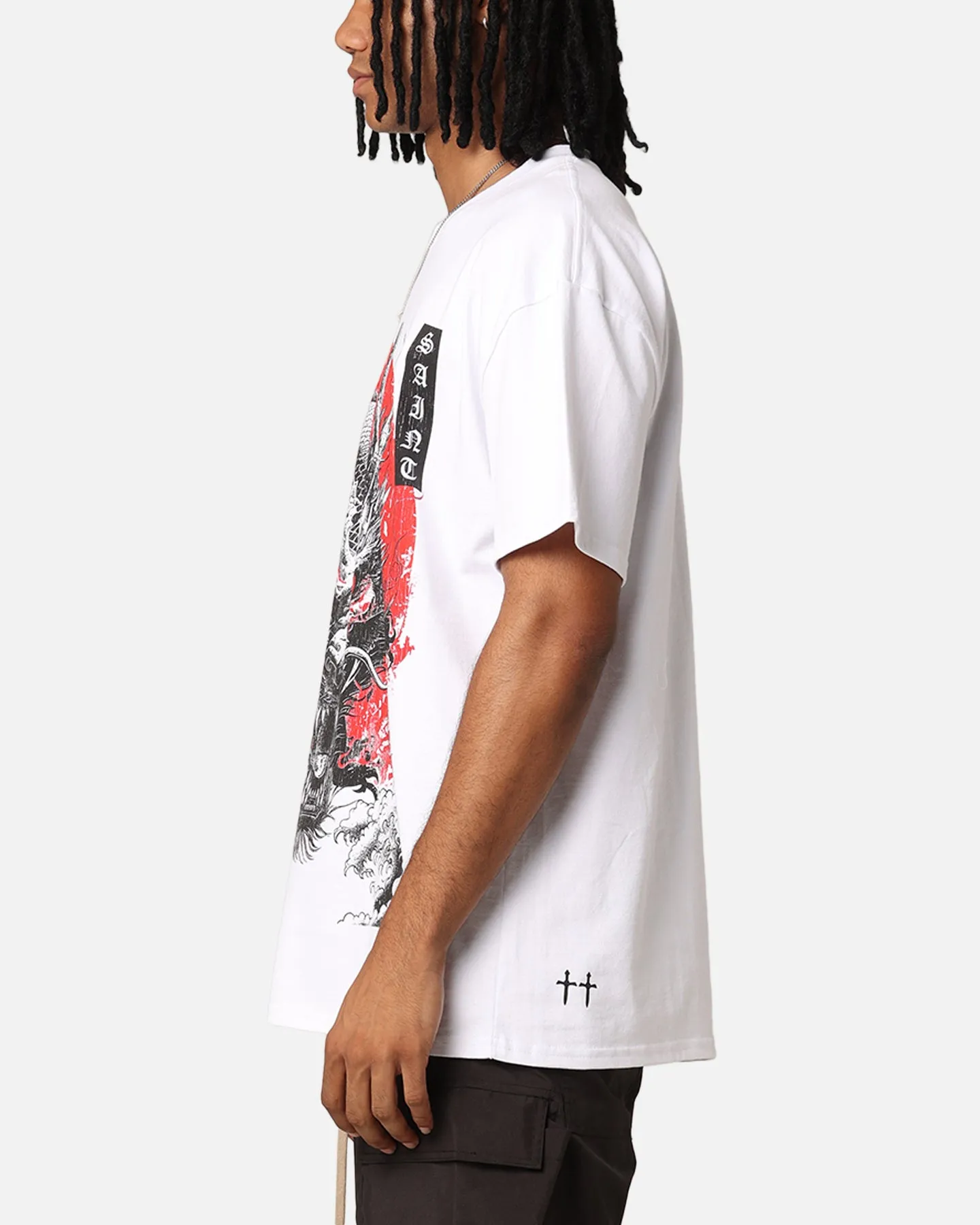 Saint Morta Year Of The Dragon T-Shirt White sold by Culture Kings product image thumbnail 5
