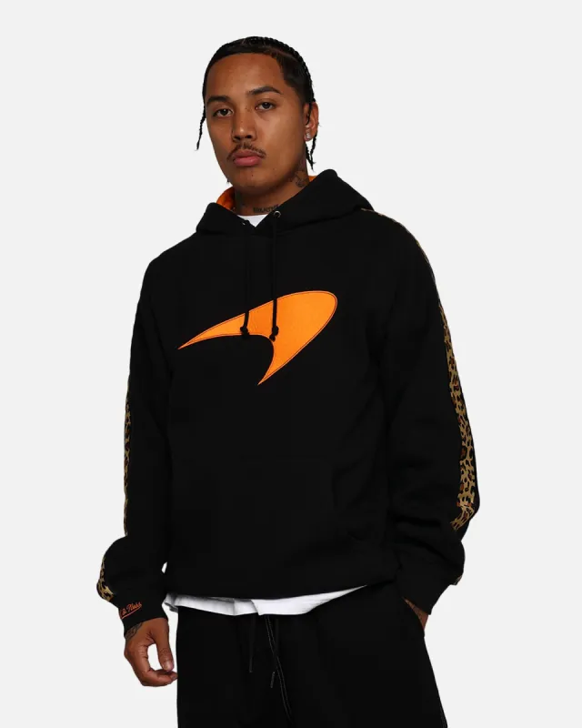 Mitchell & Ness X McLaren X Culture Kings Las Vegas Collection Big Logo Fleece Hoodie Black made by Culture Kings