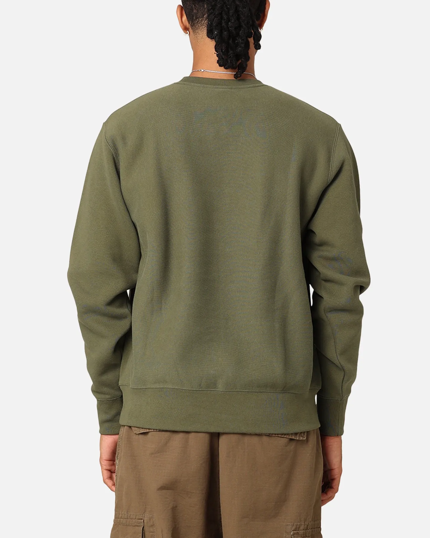 Champion Reverse Weave Small C Crewneck Moss sold by Culture Kings product image thumbnail 3