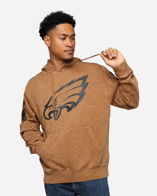 Nike Philadelphia Eagles 'Salute To Service' Pullover Hoodie Ale Brown/Caca sold by Culture Kings
