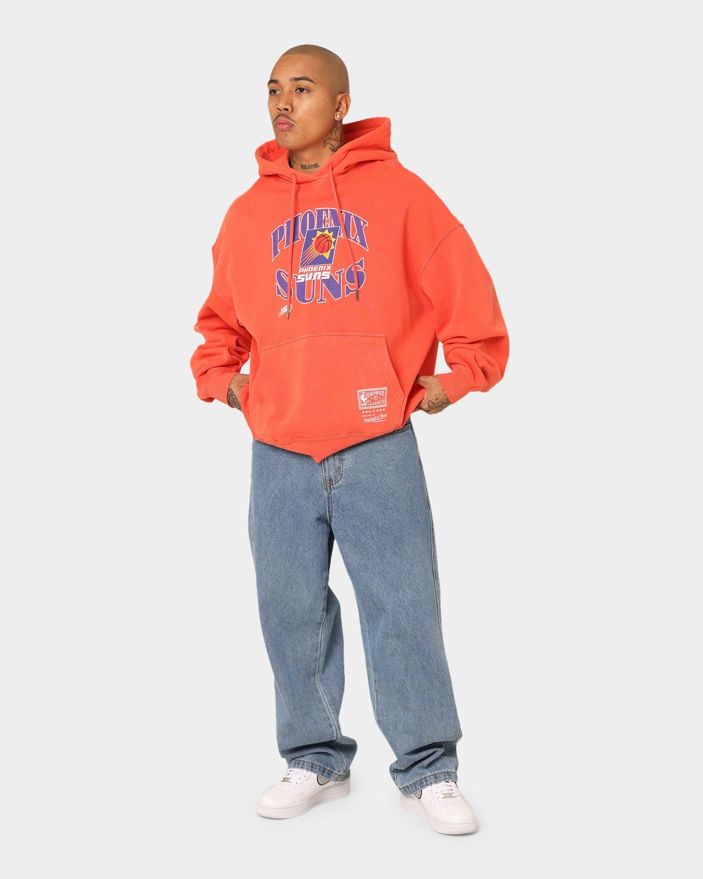 Mitchell & Ness Phoenix Suns Point Guard Hoodie Faded Orange sold by Culture Kings product image thumbnail 2