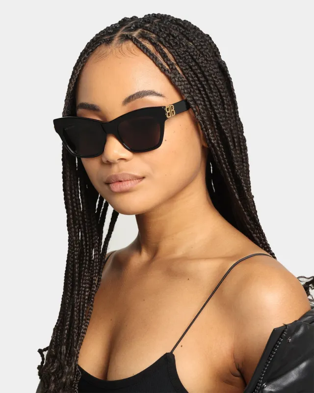Balenciaga Dynasty Butterfly Sunglasses Black/Gold sold by Culture Kings